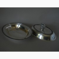 Старинный мельхиор от компании Crescent Silverware Mfg. Co