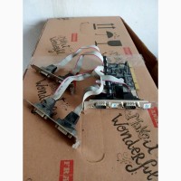 Адаптер контроллер PCI RS232 COM DB9 6port MOSCHIP MCS9865IV-AA