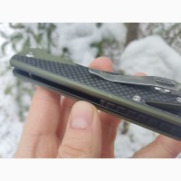 Складаний ніж Sixleaf Sl-12 (D2, g10+carbon)