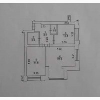 Продаж 2-к квартира Бучанський, Ірпінь, 84000 $