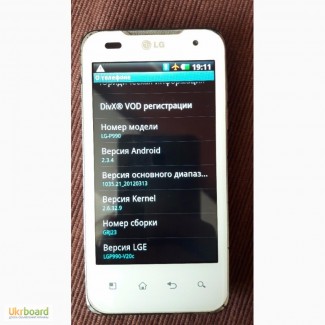 Продам смартфон LG-P990 Optimus 2x