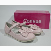 Туфли Солнце арт. M1-35 pink. ушки с 27-32 р