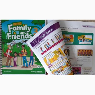 Продам Family and Friends 3 комплект.Есть все выпуски 1, 2, 4, 5, 6 starter