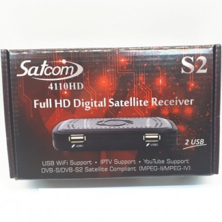 Ресивер Satcom 4110 HD Тюнер T2 Ультра-бюджетный