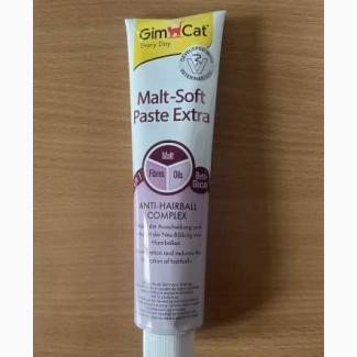 Паста для виведення шерсті GimCat Malt-soft Extra 200 г