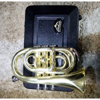 Абсолютно Нова EASTROCK Труба Cornet кишенькова карманна міні Pocket Trumpet