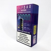 Електрона сигарета ELF BAR GH 5% 23000 тяг, Зелена Слива - Кислий Лайм