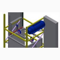 Подъёмник-лифт для промышленного предприятия под заказ.Клетьевые шахтные г/п до 6300кг