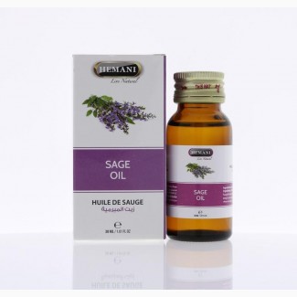 Масло шалфея Sage Oil 30 мл. Hemani