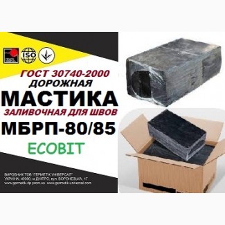 Мастика МБРП-80/85 Ecobit битумно-резиновая полимерная ГОСТ 30740-2000