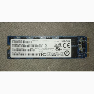 Накопитель SSD Sandisk 256Gb X400