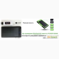 Солнечное зарядное устройство 10000mah. Аккумулятор на солнечной батареи Solar Power Bank