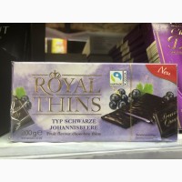 Шоколад After Eight Mint chocolate Thins Тонкие конфеты Royal Thins солёная карамель