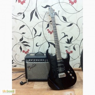 Продам б/у гитару Greg Bennet Signature Series комбик Fender Frontman 15v