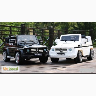 Детский электромобиль кубик Mercedes G55 EBRS-2 BLACK кубик