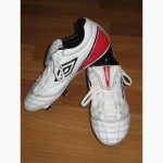 Бутсы 6-ти шиповые юношеские Umbro Classico (оригинал), размер 34 (21,5 см)