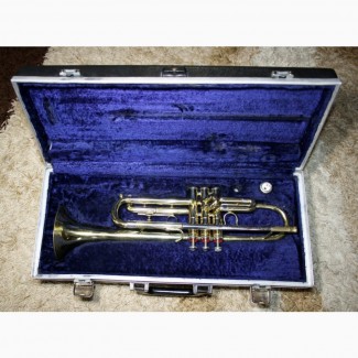 Труба Trumpet продаю помпова музична GETZEN 300 Series Elkhorn Wis USA золотиста Оригінал