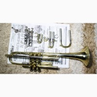 Труба Trumpet продаю помпова музична GETZEN 300 Series Elkhorn Wis USA золотиста Оригінал