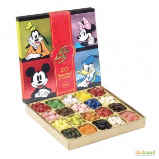 Конфеты Disney Дисней 20 вкусов Jelly Belly в подарочной упаковке