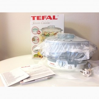 Пароварка TEFAL Steam Cuisine VC 1002. Новая. Полный комплект