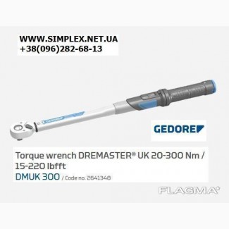 Динамометрический ключ 300 Нм 2641348 Gedore Dremaster DMUK