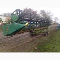 Жатка для уборки сои Jeen Deere 930