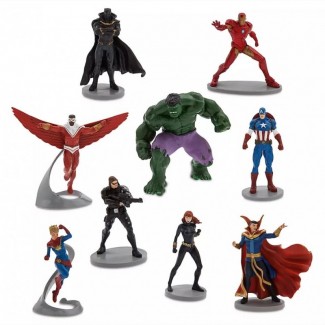 Набор фигурок Мстители Marvel / Avengers Deluxe Figurine Play Set