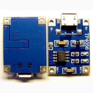 Модуль TP-4056 для заряда Li-Ion акумуляторов 18650