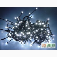 Светодиодная гирлянда LED-PLR-200-20M-240V (200 св, цвет белый тёплый, белый холодный)