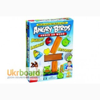 Настольная игра Angry Birds (knock on wood)