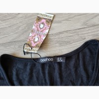 Кроп - топ, Boohoo, UK 12, EUR 40, Великобритания, 95 вискоза