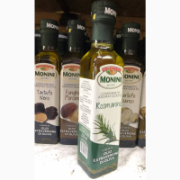 Оливковое масло Monini Extra Vergine Basil Peperoncino с лимоном с черным трюфелем Белый