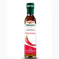 Оливковое масло Monini Extra Vergine Basil Peperoncino с лимоном с черным трюфелем Белый