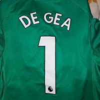 Подростковая, вратарская футболка Adidas FC Manchester United, De Gea