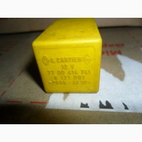 Реле Рено, Renault 7700414741, G.CARTIER 8121001, 12V, оригинал