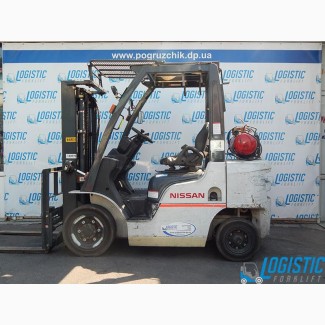 Вилочный погрузчик Nissan P1F2A20D, 2012г, позиционер вил (продажа, аренда)