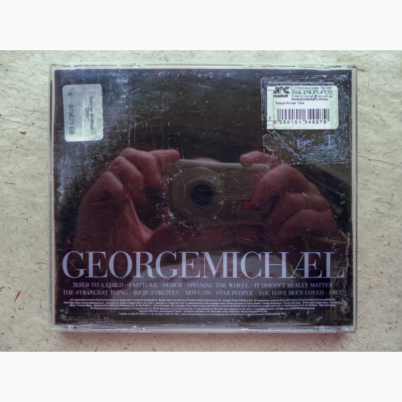 Фото 4. CD диск George Michael - Older
