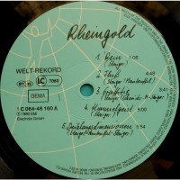 Виниловая пластинка Rheingold – Rheingold