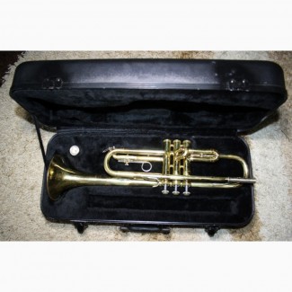 Труба Trumpet помпова музична продаю SELMER Bundy designed by Vincent BACH USA Золотиста