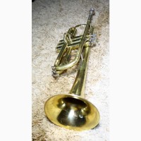 Труба Trumpet помпова музична продаю SELMER Bundy designed by Vincent BACH USA Золотиста