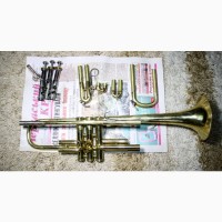 Труба Trumpet помпова музична продаю SELMER Bundy designed by Vincent BACH USA Золотиста