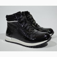 Демисезонные ботинки для девочек TOM.М арт.1449-B black с 32-37 р