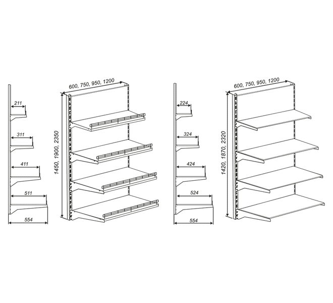 Стандартный размер полки. Стеллаж торговый настенный. Чертеж стеллажа для товара. Размеры полки в магазине. Стандартная высота стеллажа.
