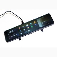 DVR D60 Зеркало регистратор, 12 сенсор, 2 камеры, GPS навигатор, WiFi, 8Gb, Android, 4G