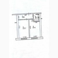 Продаж 2-к квартира Білоцерківський, Біла Церква, 23500 $