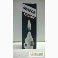 Продам свічку польського виробника, столова - 12 гр упаковка, олійна, масляна, дешеві ціни