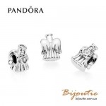 Бусина Pandora снежный ангел 792010CZ