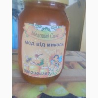 Продам натуральний мед зі своєї пасіки