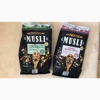 Мюсли Crownfield premium Musli с орехами/сухофруктами овсянка мюслі без сахара Германия