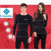 Термобелье Columbia + носки Columbia в подарок ( женское, мужское ) XS, S, M, L, XL, XXL